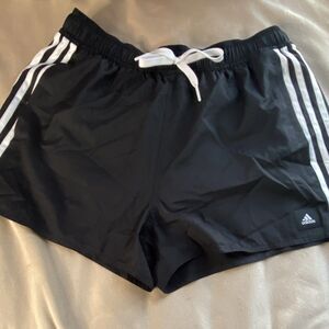 adidas Men's Board Shorts M Black White Mesh Lining Drawstring